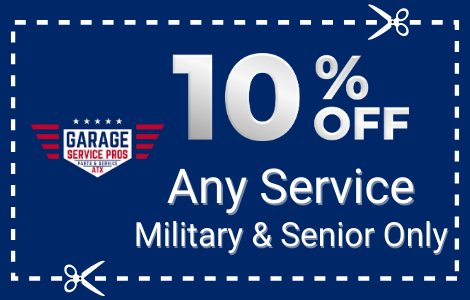 10% off Military & Senior Discount